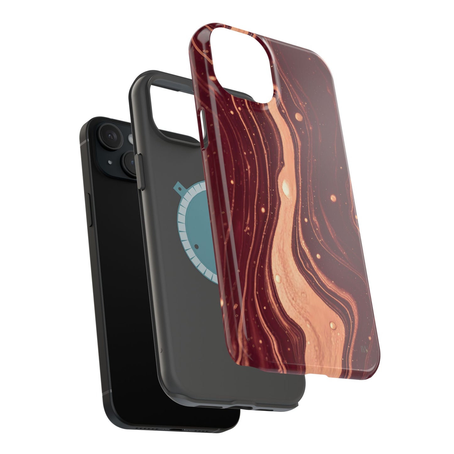 Garnet Glow - Molten Marble