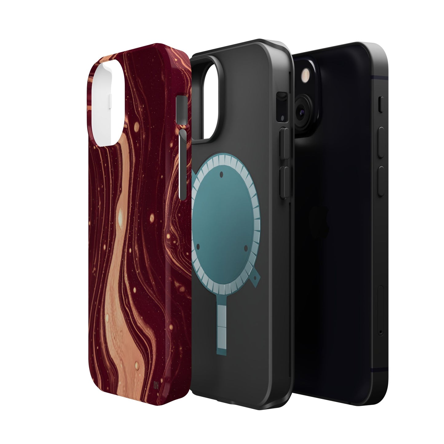 Garnet Glow - Molten Marble