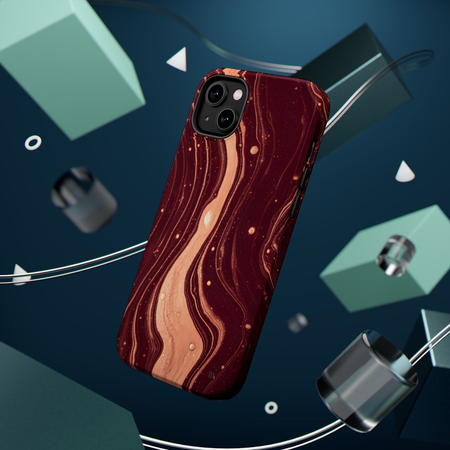 Garnet Glow - Molten Marble