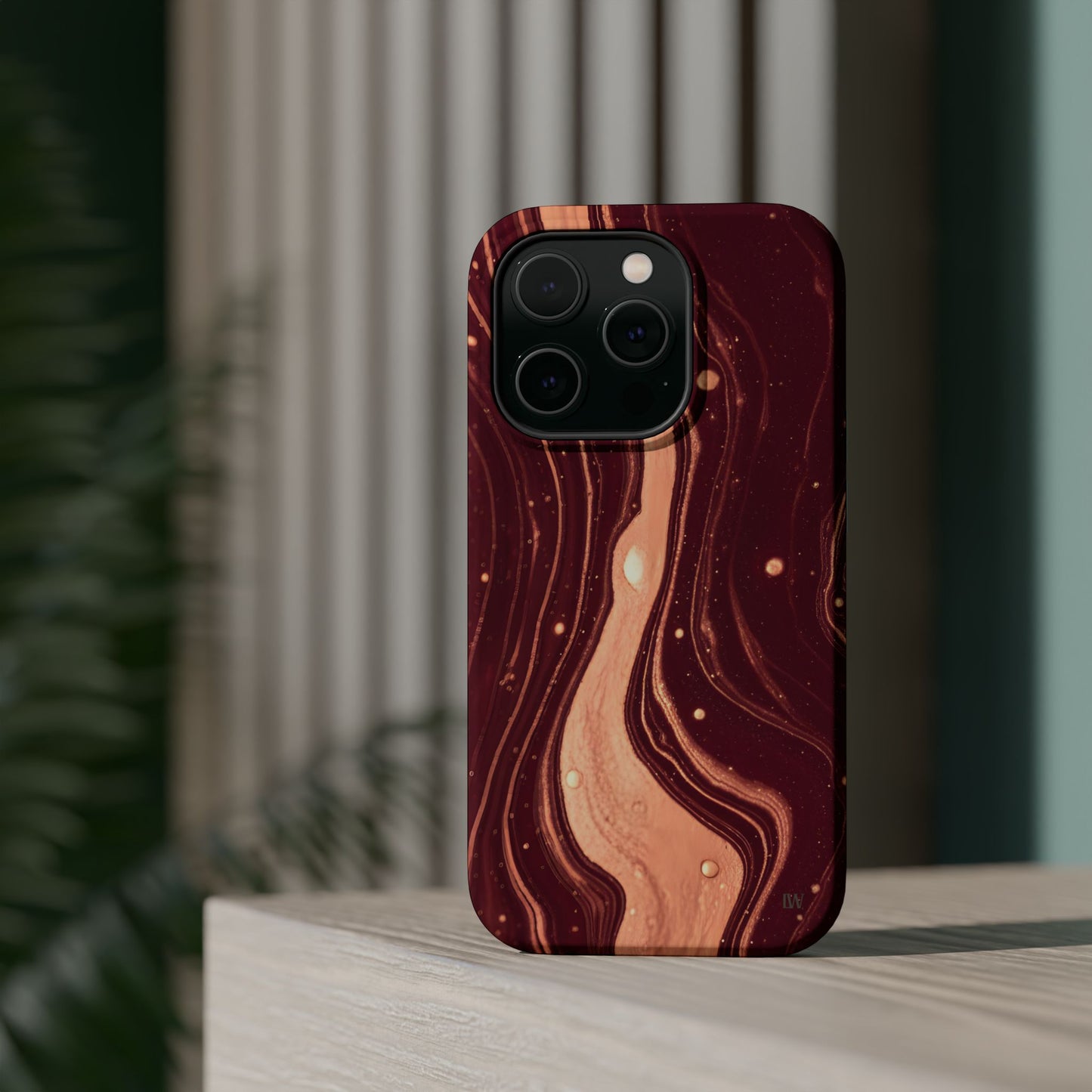 Garnet Glow - Molten Marble